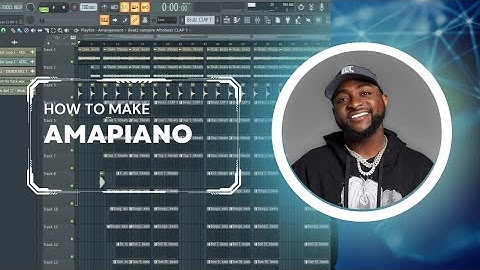 How to make an amapiano beat for rema, Davido and shallipopi for new beginners | FL studio tutorials