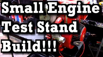 Building a Test Stand for Vertical and Horizontal Shaft Engines