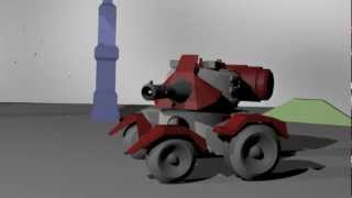 Frankie Fuentes 3D Animation Final - A Mini Tank's Journey (No Sound)