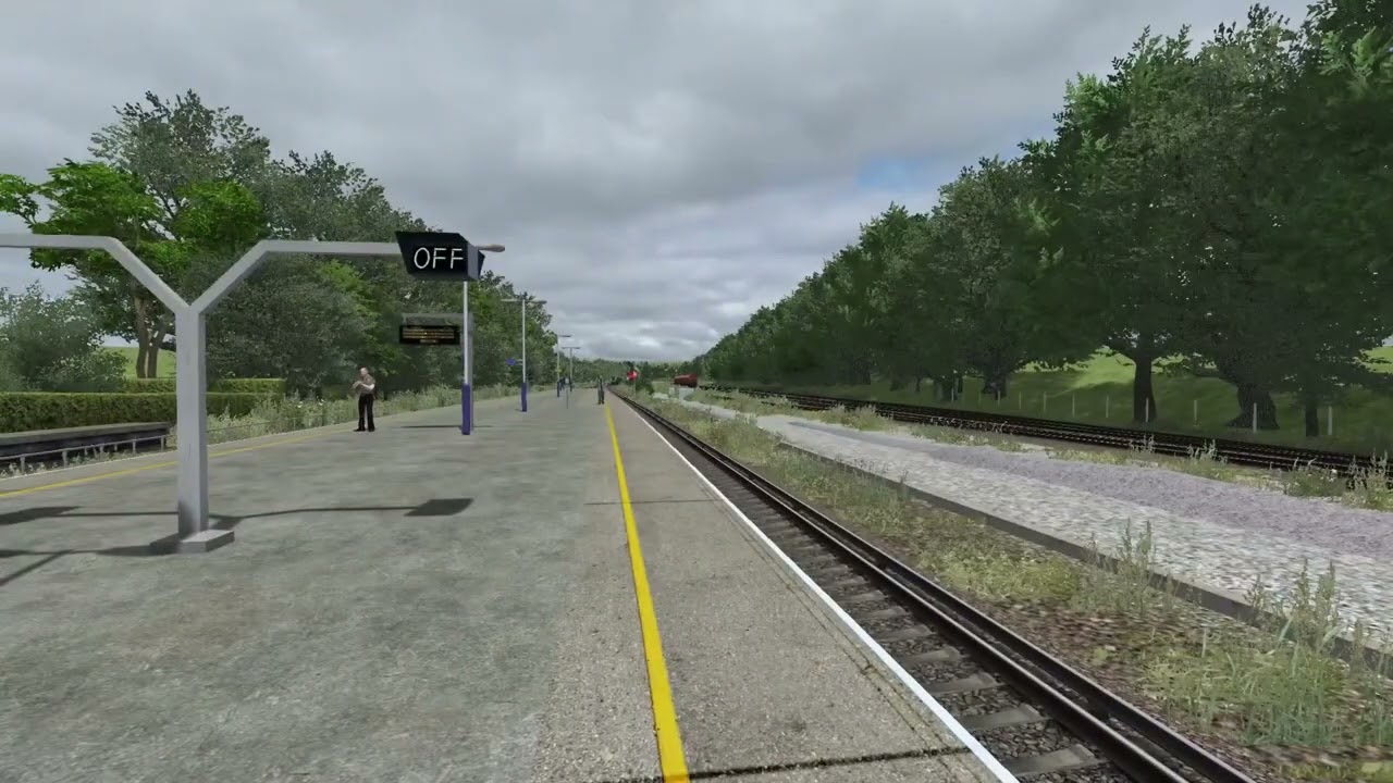 Class 444+444 running from London Waterloo To Weymouth going through Micheldever - TSC