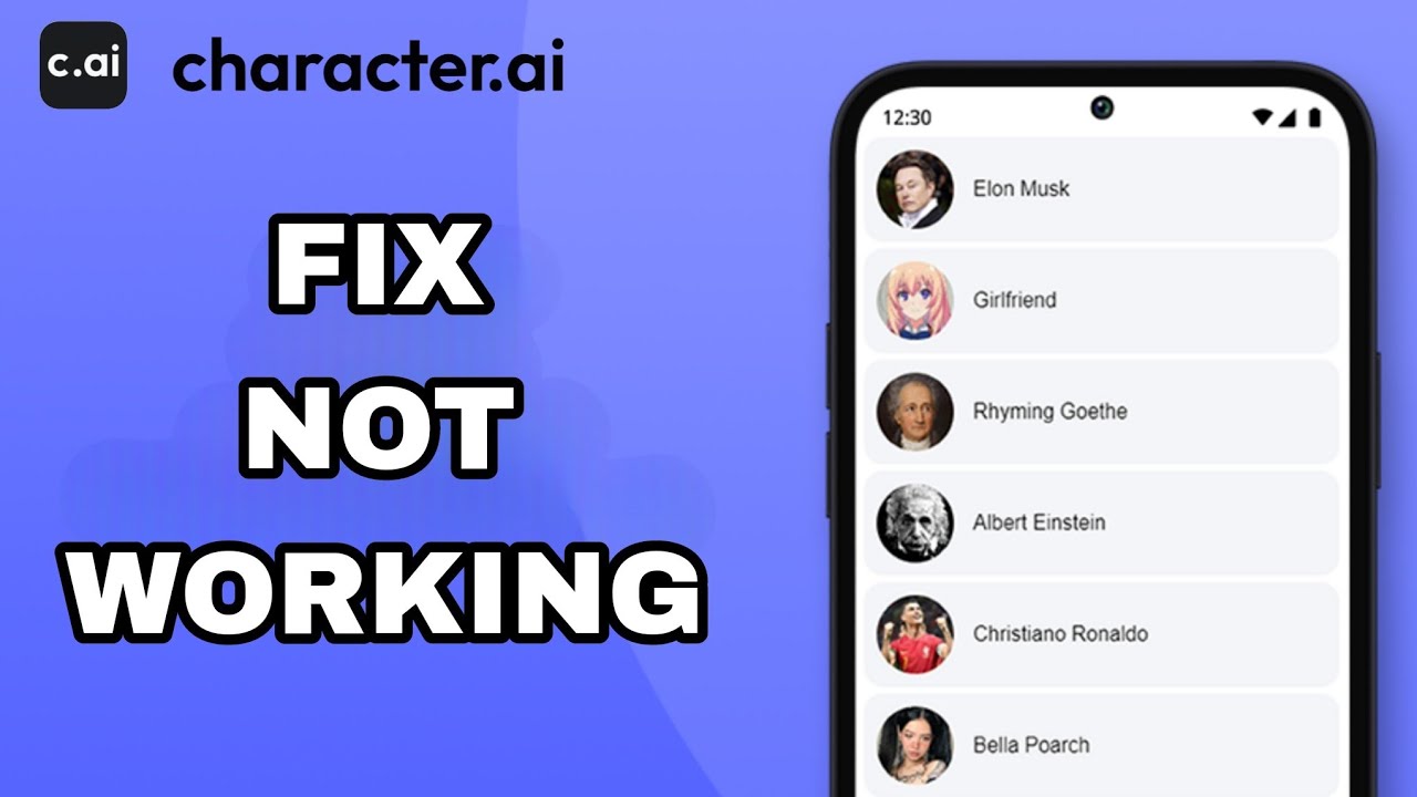 How To Fix And Solve Not Working On Character.Ai App | Final Solution ...