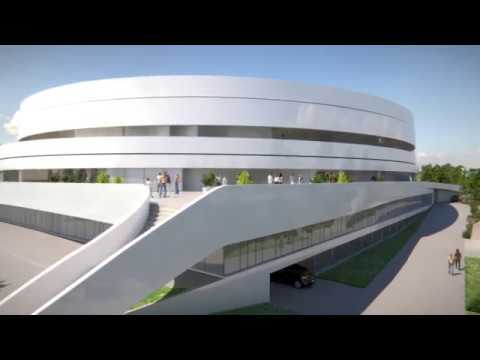 Le futur Palais des Sports de Caen la mer