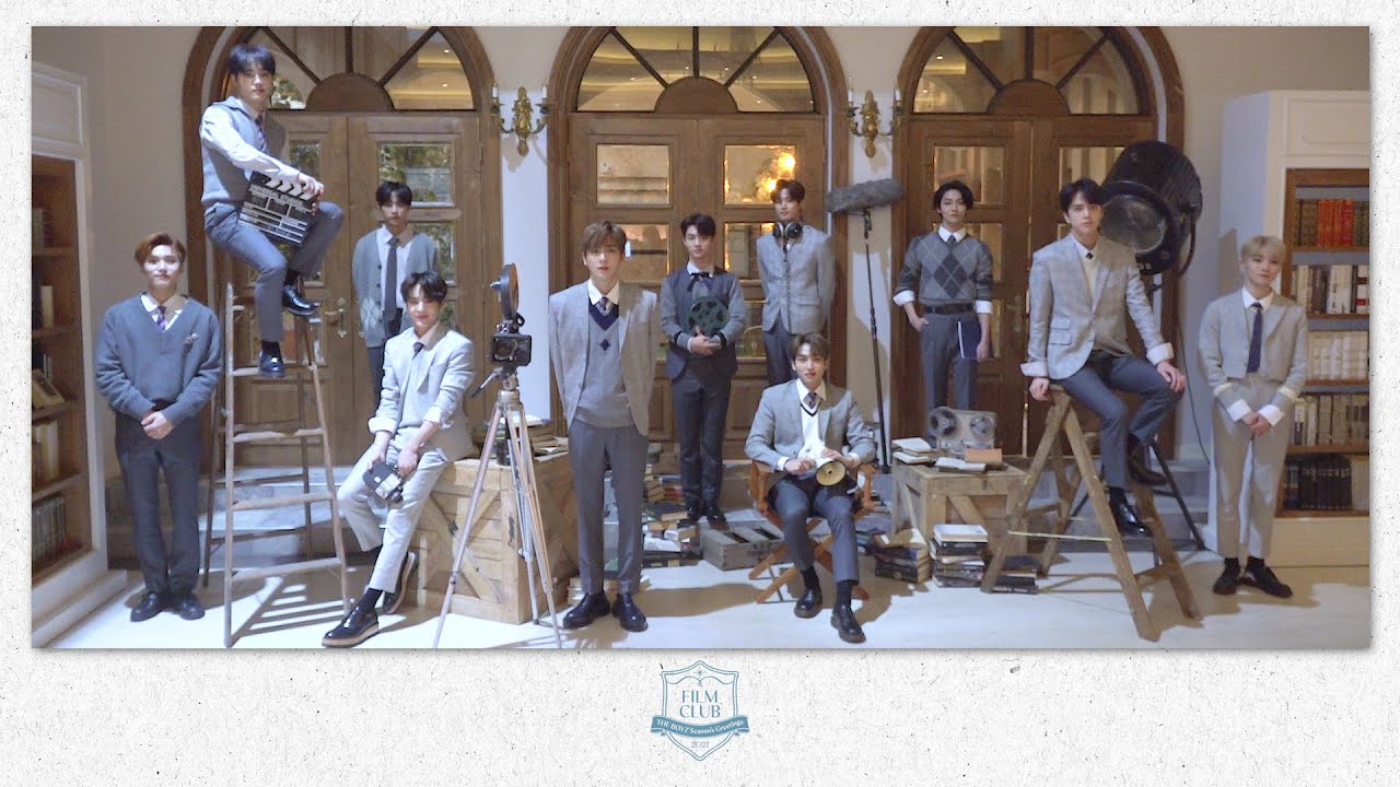 【新品・未開封】THE BOYZ / 2021 シーグリ FILM CLUB THE BOYZ 2021 Season's Greetings Film Club A4 Poster Each