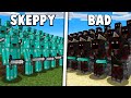 I Simulated A Skeppy Vs BadBoyHalo War…