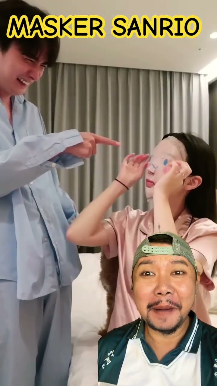 MASKER SANRIO YG LUCU!!!?? #shortsfeed #comedy #lucu #sanrio