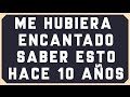 3 Consejos a mi yo de 17 años