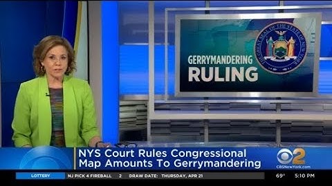 NYS court rules Congressional map amounts to gerrymandering