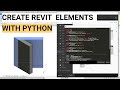 Tutorial: Create Revit elements with Python. Access the Revit API to make a wall with Dynamo.