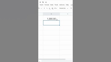 Remove Zeros after decimal point in Google Sheets