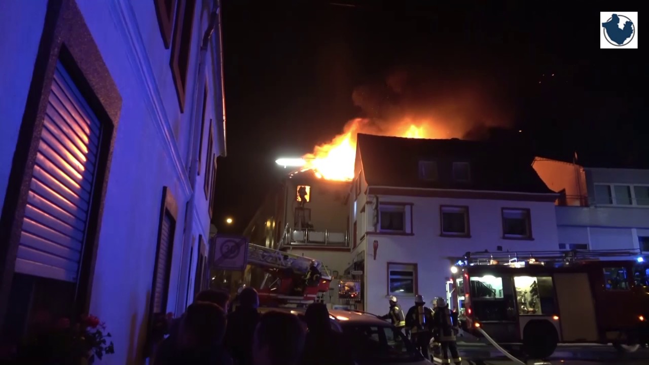 Wohnhausbrand in Neuwied