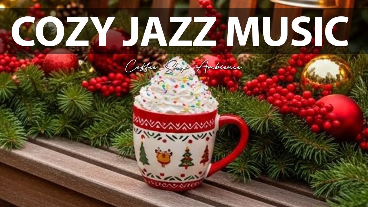 Cozy Jazz Music ☕ Coffee Shop Ambiance & Relaxing Jazz Cafe Music for Studying.