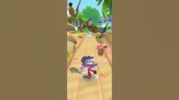 Crash Bandicoot: On the Run! Frosty Thorn Thing Defeated!