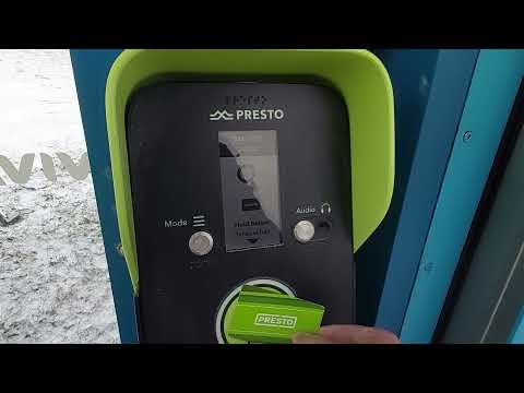 Showcase of the Presto Machine: Checking your card balance at a YRT/VIVA Pay Station