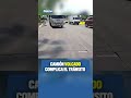 ⚠️🚛 ¡PRECAUCIÓN! CAMIÓN VOLCADO COMPLICA EL TRÁNSITO 🚛⚠️
