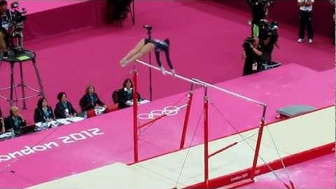 Beth Tweddle Uneven Bar Performance - Olympics 2012