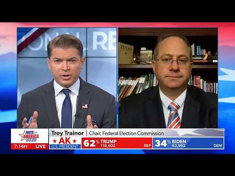 Newsmax TV: Voter Fraud Is Taking Place, Chair of the Federal Election Commission Trey Trainor