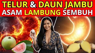 CUMA PAKAI TELUR &amp; DAUN JAMBU, ASAM LAMBUNG SEMBUH TOTAL!