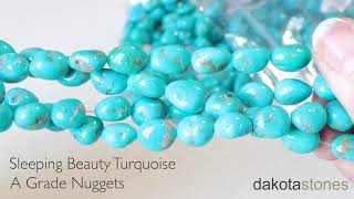 Sleeping Beauty Turquoise A Grade Nuggets