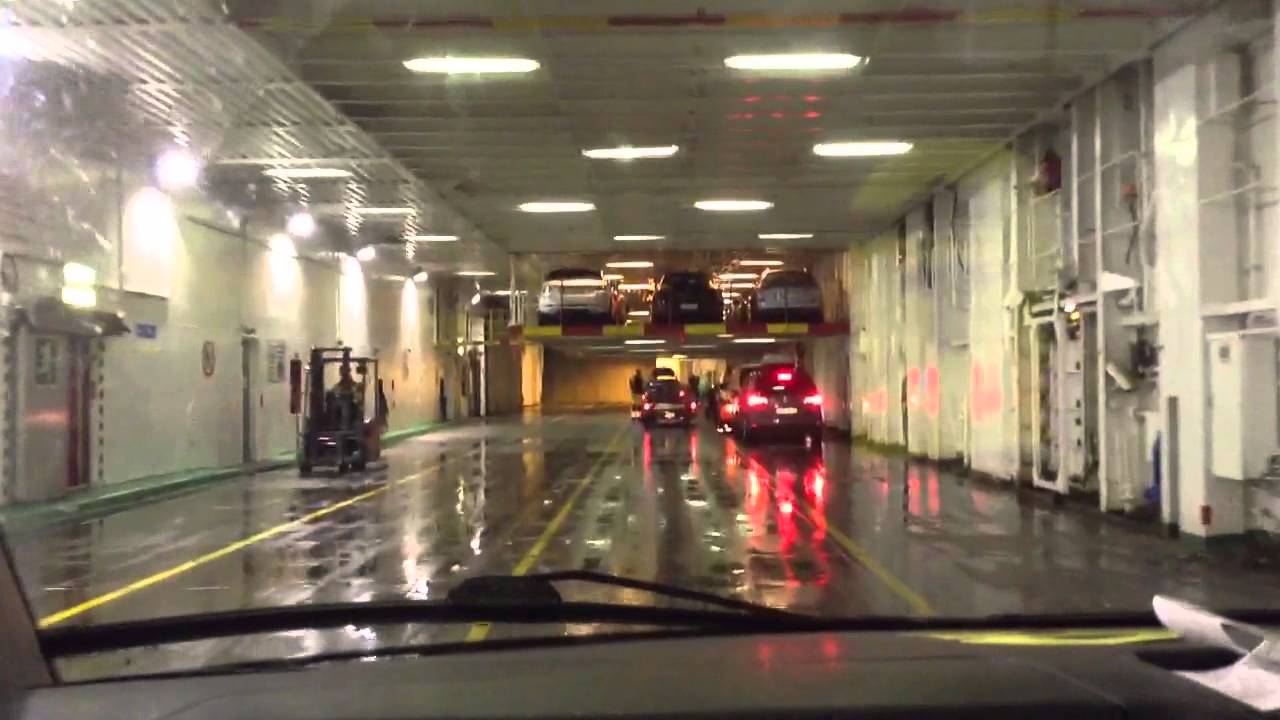 boarding viking amorella with a van - youtube