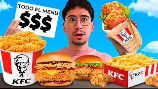 Compré TODO el Menú de KFC por Menos de $60.000