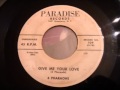 Beautiful doo wop ballad  4 pharaohs  give me your love