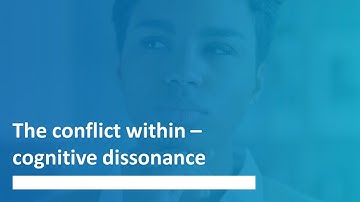 The conflict within: cognitive dissonance