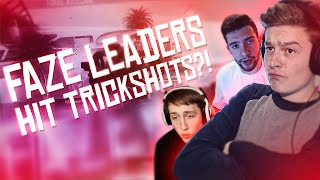 FAZE LEADERS HIT TRICKSHOTS! (BO2 FLOATERS)