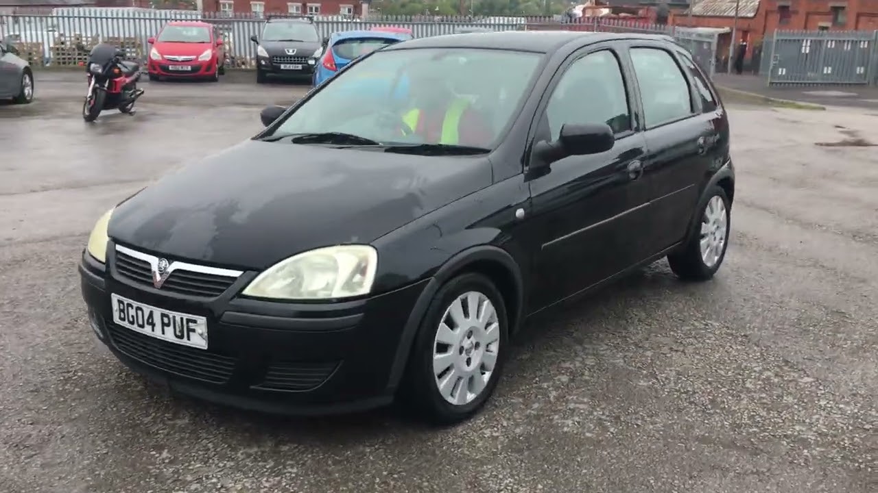 NOTTINGHAM LOT 5 VAUXHALL CORSA BG04PUF YouTube