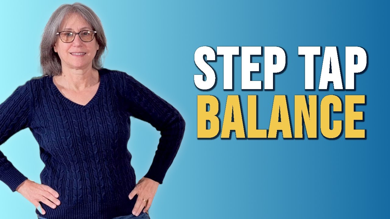 Alternating Step-Tap Balance Exercise | Physical Therapy - YouTube