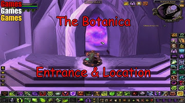 The Botanica Entrance & Location World of Warcraft The Burning Crusade