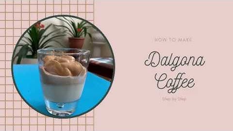The Crazy Frothy Dalgona Coffee! I made it!!