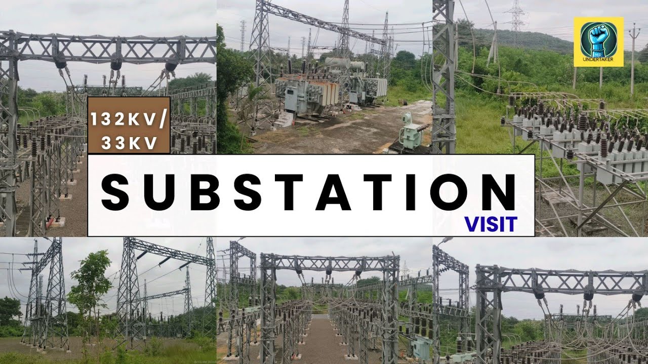 Seb Substation 132kV/33kV సబ్స్టేషన్ ఎలా పని చేస్తుంది? ⚡ | రియల్ ఫీల్డ్ విజిట్ ...