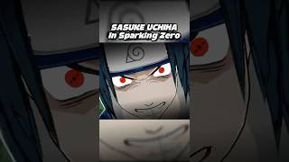 Sasuke Uchiha In Sparking Zero