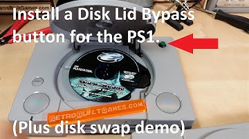 Install a button for PS1 Disk Swap method with GameShark!