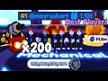 I Used 7 Accounts And Hatched 200 Mythical Blimp Dragon! - Pet Simulator X Roblox
