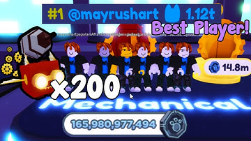 I Used 7 Accounts And Hatched 200 Mythical Blimp Dragon! - Pet Simulator X Roblox