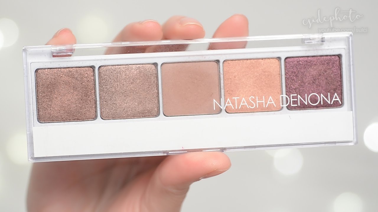 Natasha Denona Eyeshadow 5 Palette: Palette 2 12hr Wear Test & Review ...