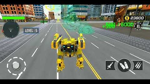 Army Bus Robot Transform Wars | Air Jet Robot Game Android IOS Game |How To Play Roboot Games