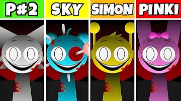 Incredibox Sprunki — PHASE 2 But Everyone Is Sky Vs Simon Vs Pinki 👀 🔥