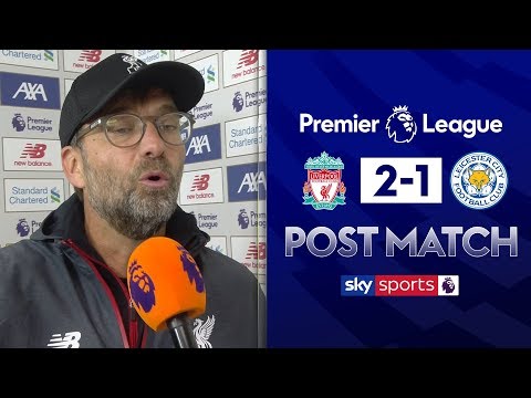 Klopp furious over Choudhury tackle on Salah! | Jurgen Klopp Post Match | Liverpool 2-1 Leicester