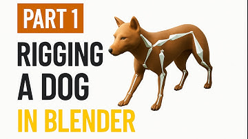 Rigging a Dog in Blender | Step-by-Step Tutorial (2025)"