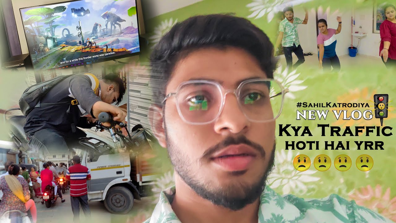 Are Bhai Kya Traffic Hoti Hai 🤨 Bike Cheking Barack Fail 😔 Sahil