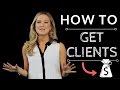 How to Get Clients for Your Event Planning Business