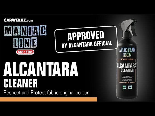 Mafra Maniac Line Alcantara Cleaner (Certified and Approved by