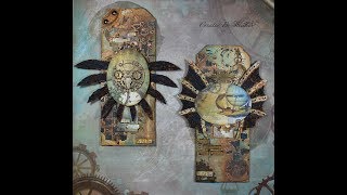 Old Treasure New World Steampunk Tags MTW MINI