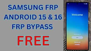 Samsung A33 Frp Android 16 Patch Jun2026 @GsmMafia