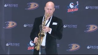 National Anthem - Jason Whitmore on saxophone