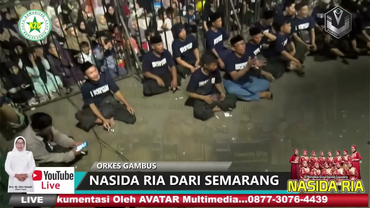 Live Nasida Ria - Acara Khitanan Massal K2C ke IX Tahun 2023 Komunitas Koplak Cerih