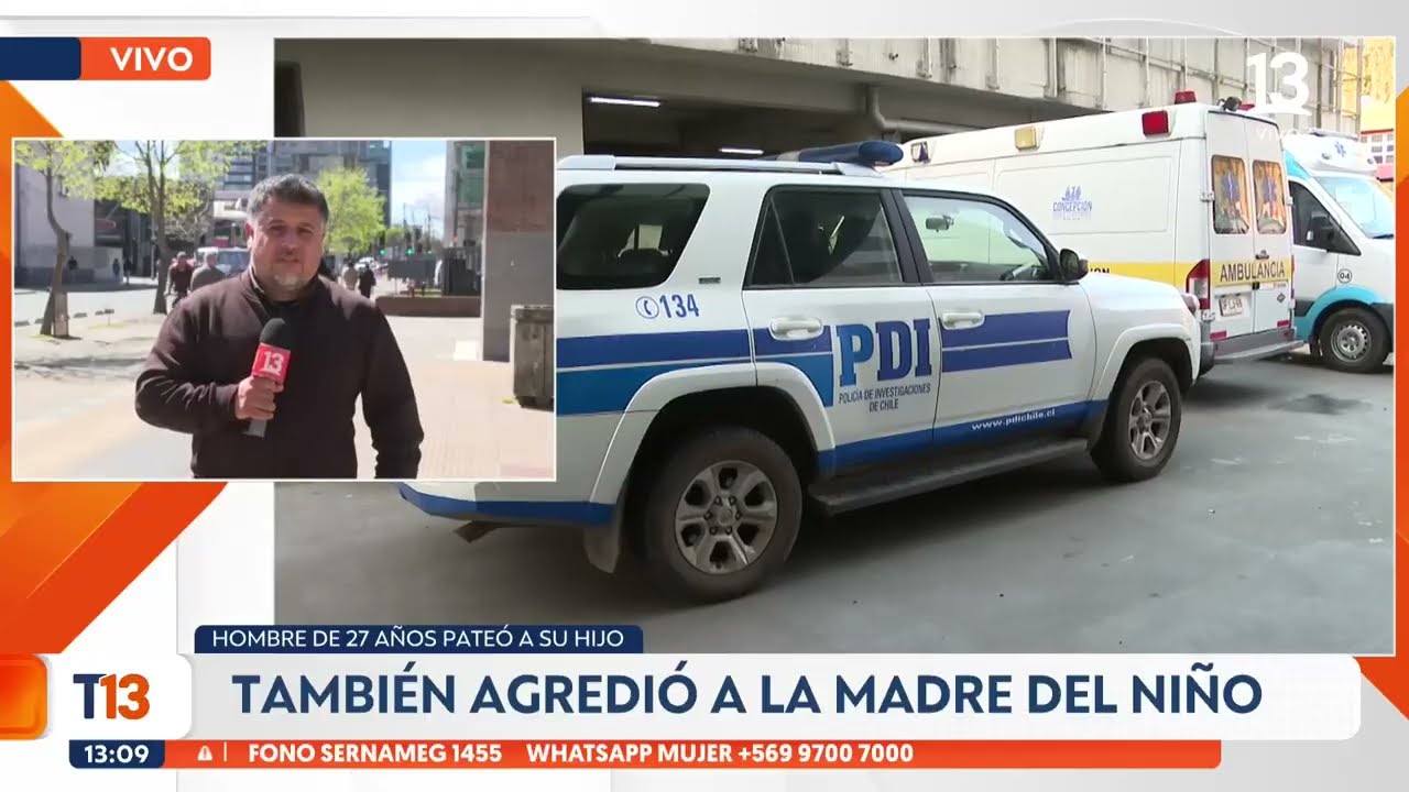 Niño hospitalizado tras brutal golpiza de su padre: sujeto pateó la cabeza del menor