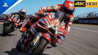 MotoGP 26 4K Ultra Realistic - Marc Marquez Vs Marco Bezzecchi #7 French GP 2026
